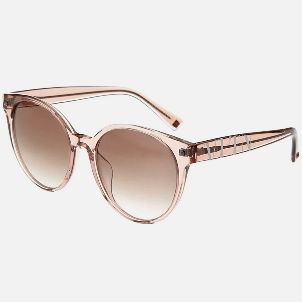 Valentino 56mm Pink Sunglasses - Picture 1 of 6